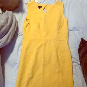 Talbots yellow dress